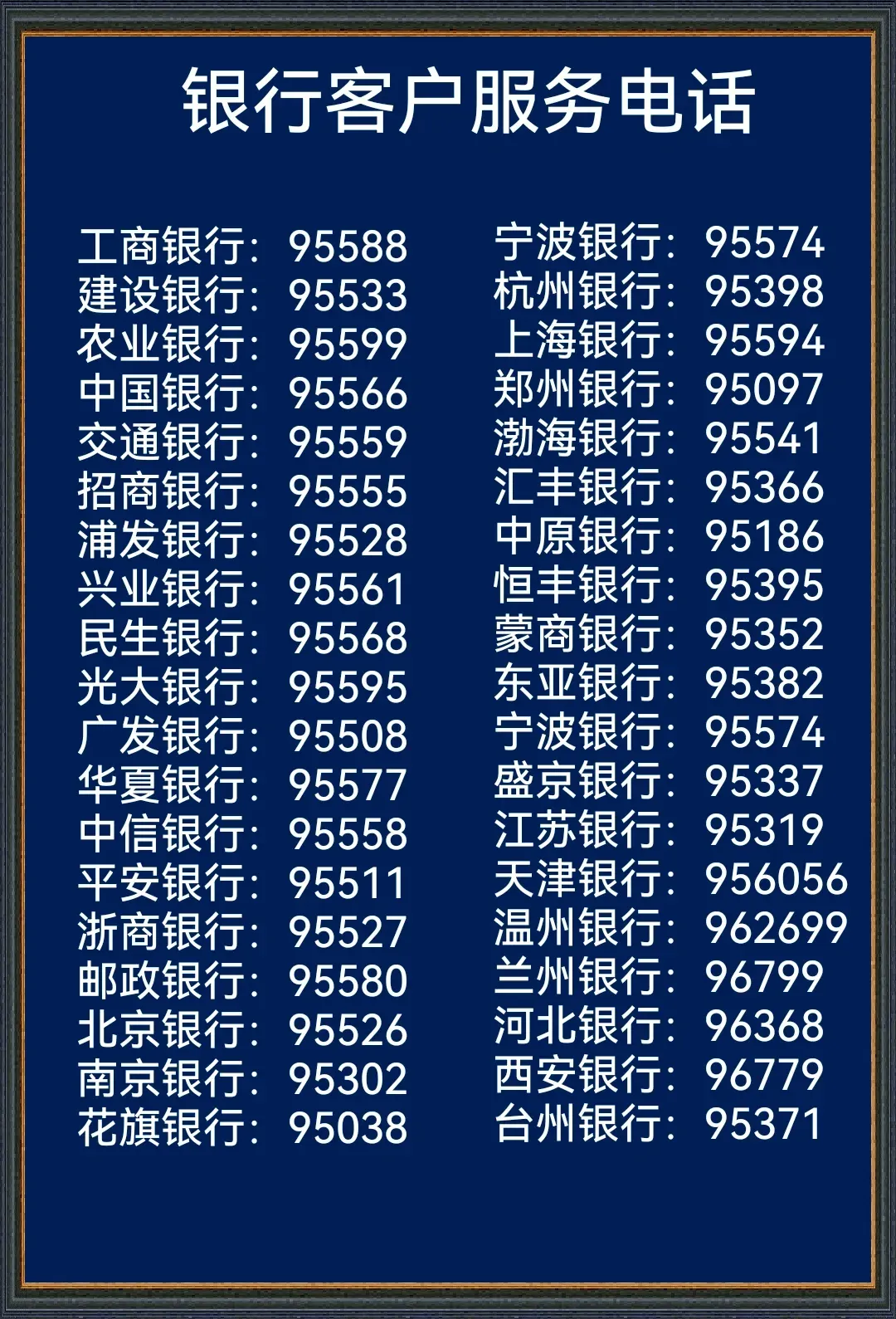 银行客户服务电话.webp